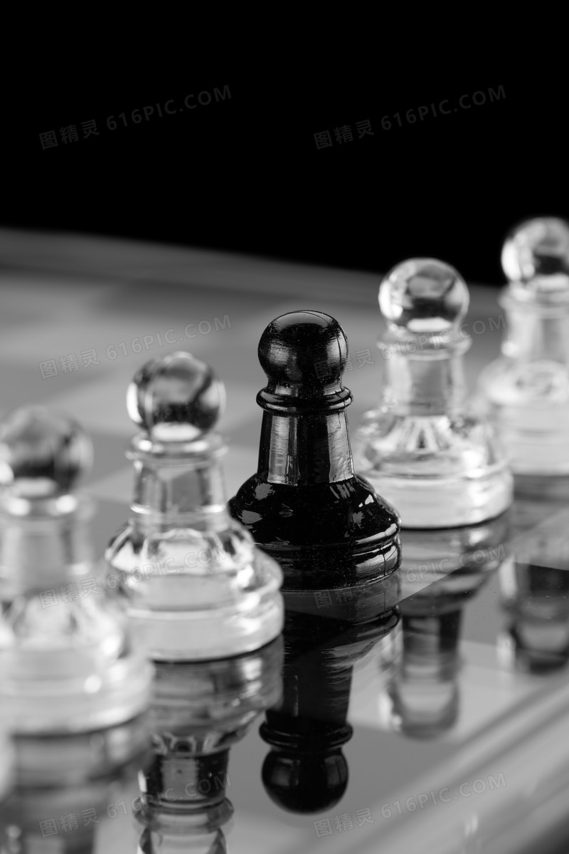国际象棋棋子摄影