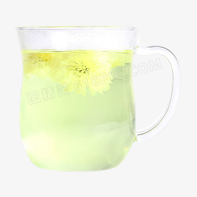 茶杯中的贡菊