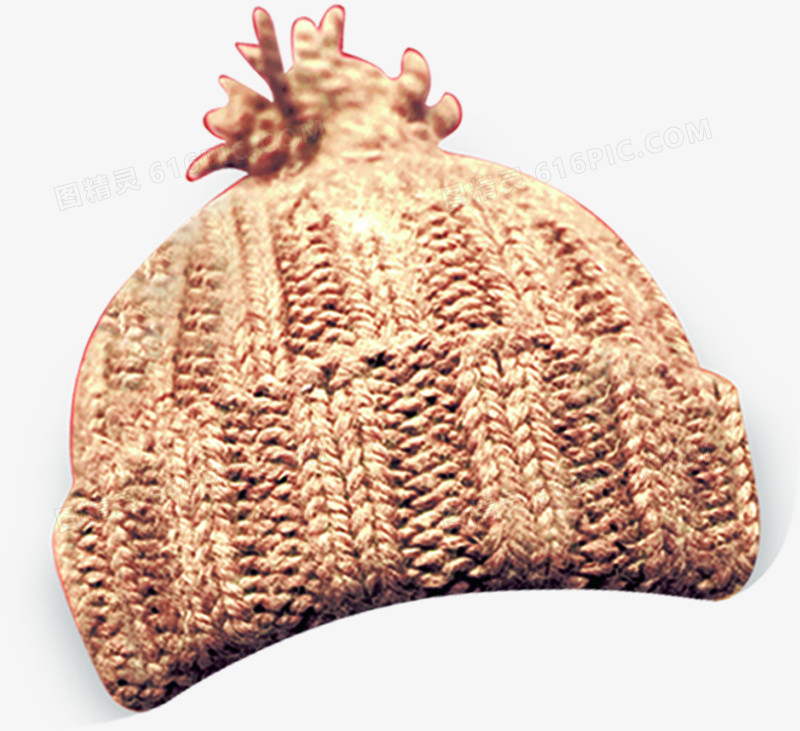冬日保暖针织帽子