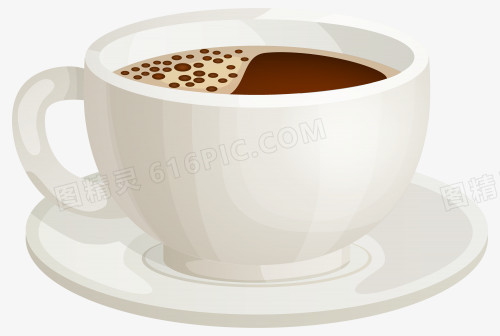 泡着咖啡的奶茶杯