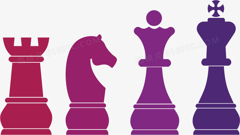 矢量手绘棋牌