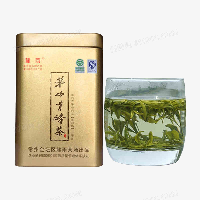 一罐绿茶叶