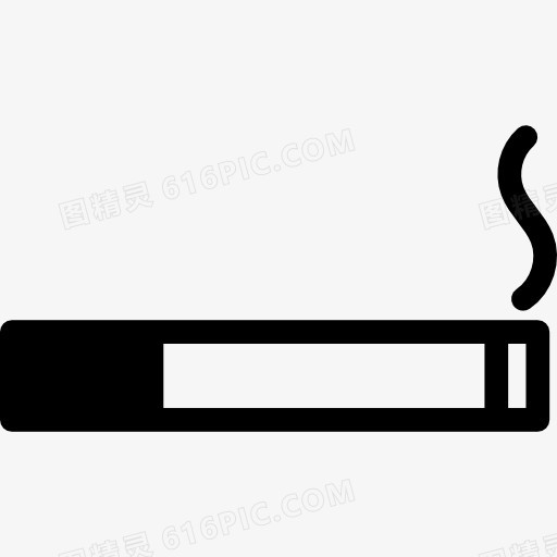香烟烟雾图标