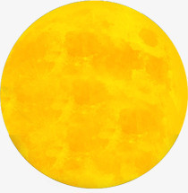 月亮黄色海报背景七夕情人节