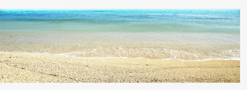 唯美精美沙滩大海背景装饰