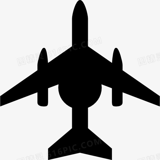 乘客飞机图标