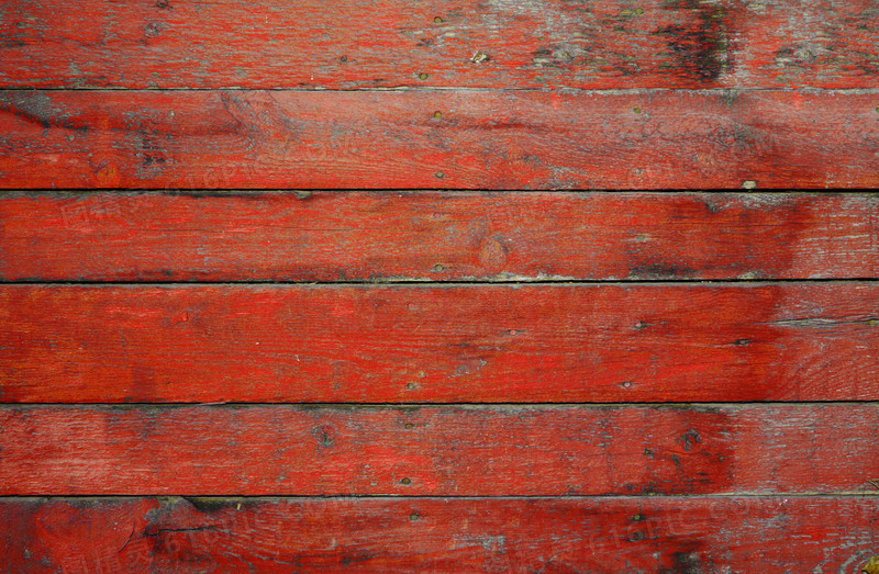 复古红色木板背景