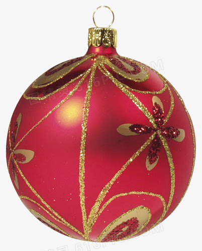 圣诞节装饰彩球素材免抠