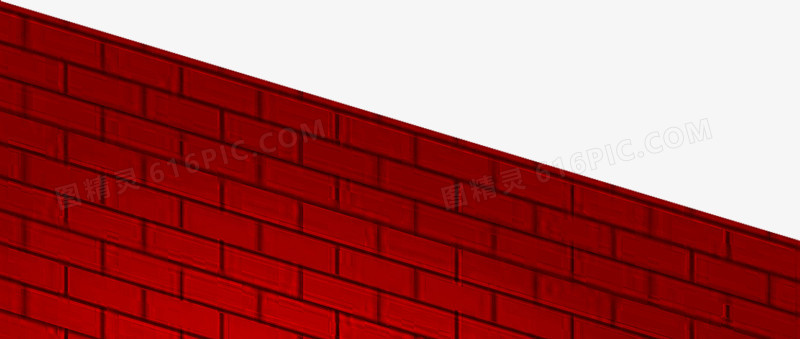 红色质感创意墙面合成