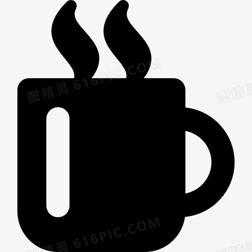 一杯热咖啡图标