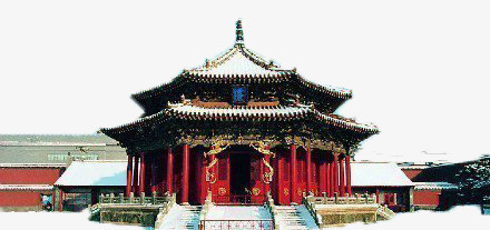 高清摄影创意合成北京的故宫