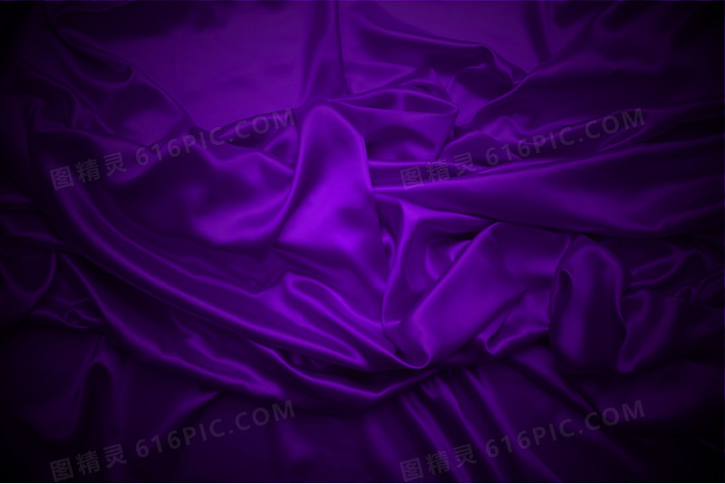 紫色绸布背景