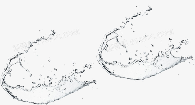 水滴沸腾飞溅