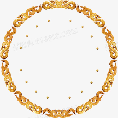 金色的圆环