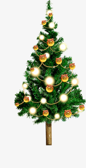 高清摄影创意合成圣诞节元素圣诞树