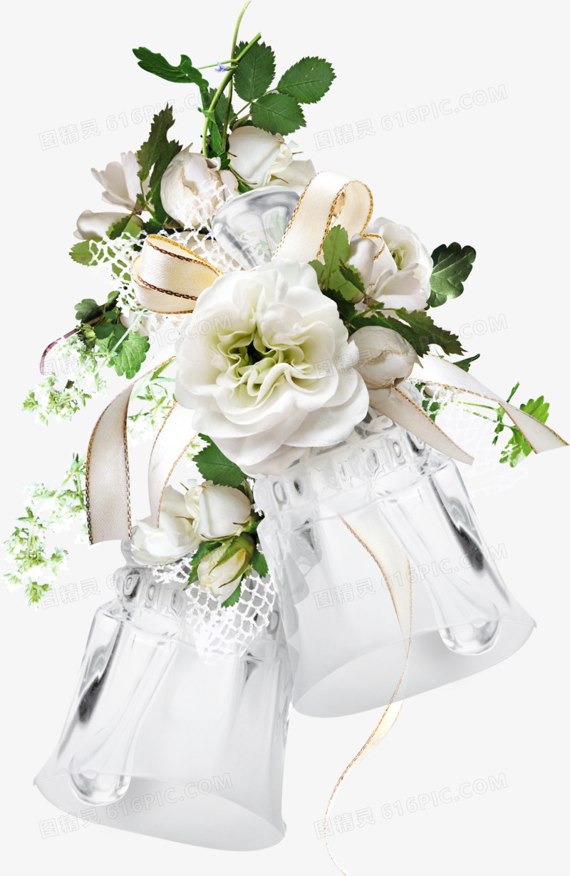 婚礼 装饰白色 花