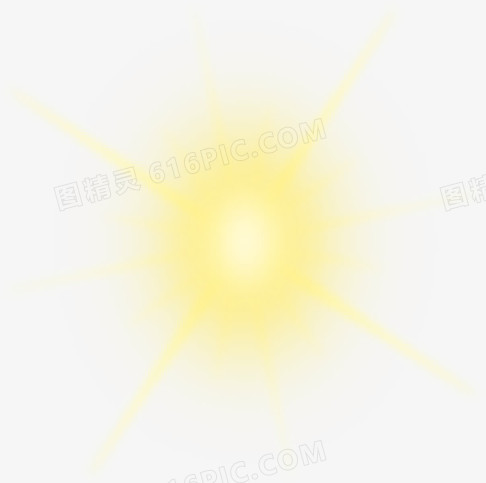 黄色创意光效合成
