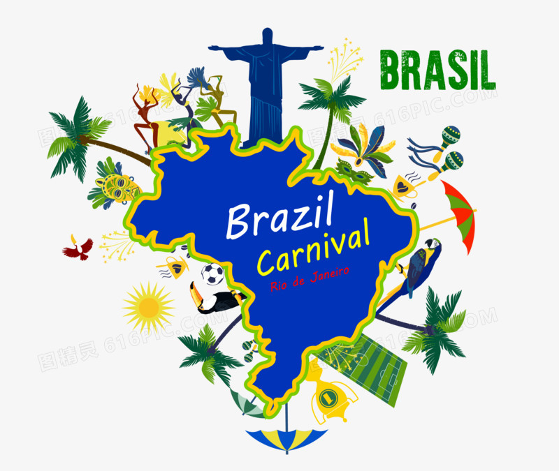 2016巴西里约地图