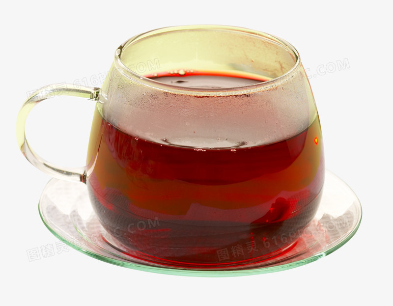酒红色的山楂茶