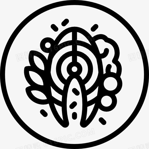 鲑鱼图标