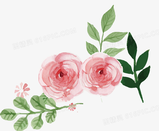 手绘花朵