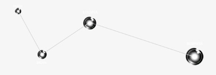 唯美精美数码科技设计元素球形连线