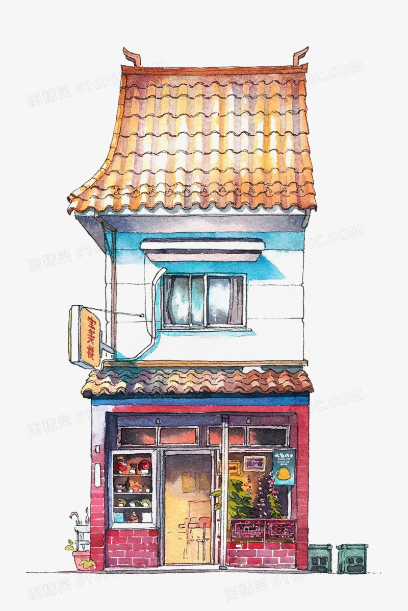 街景建筑物