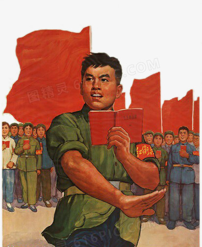 文革红卫兵以毛泽东思想为武器