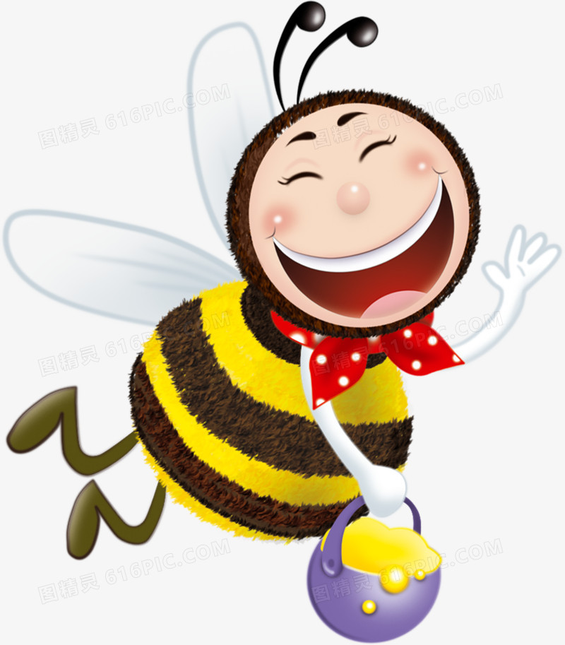 开心的小蜜蜂