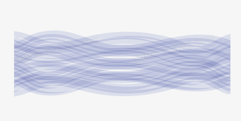 紫色水波线条