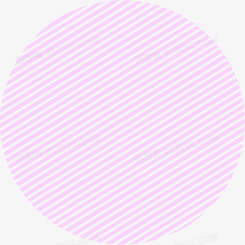 粉色条纹圆形图案