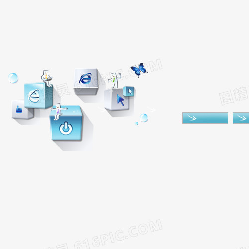 网页设计科技感装饰图案
