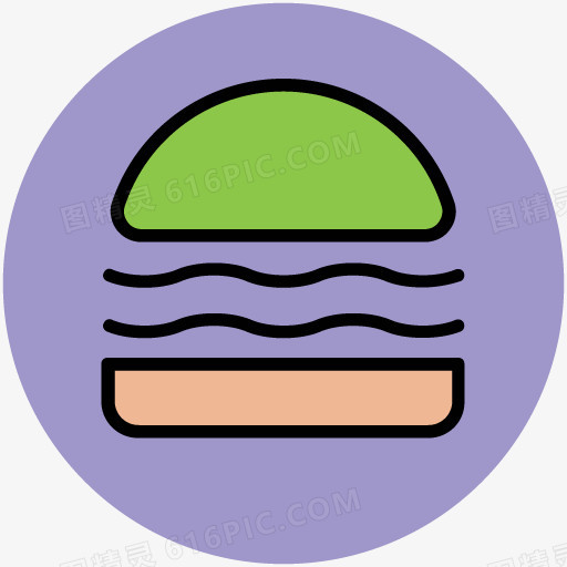 手绘餐桌图片餐饮图片素材 汉堡