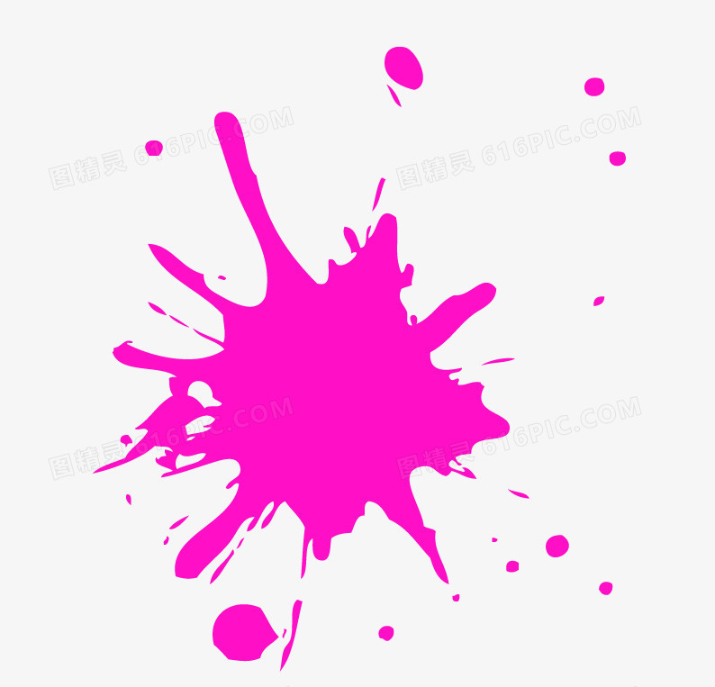 粉色污点素材图片