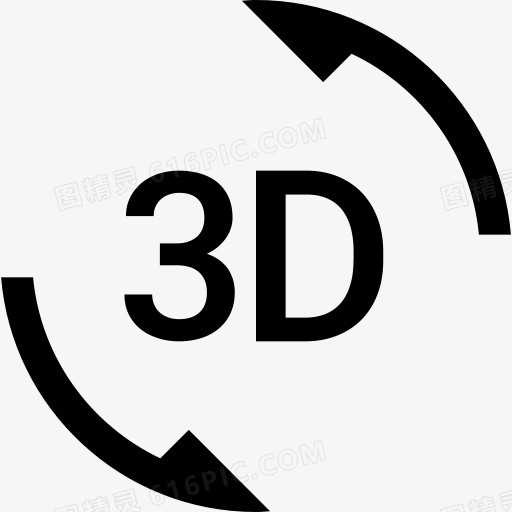 3D旋转谷歌材质设计图标