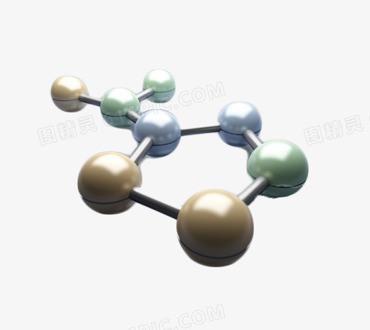 免抠素材分子结构