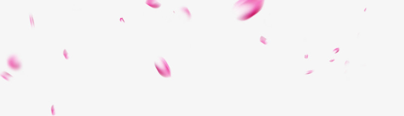花瓣漂浮