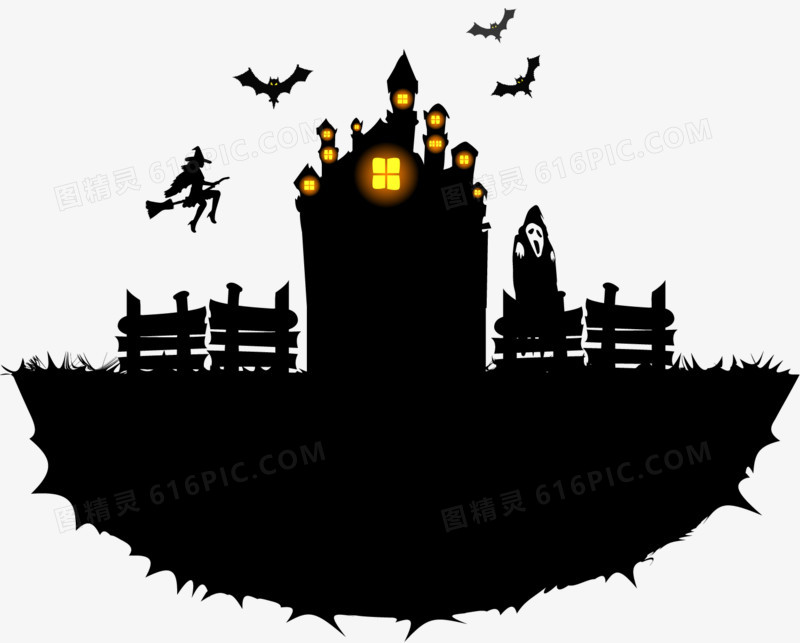 万圣节HALLOWEEN设计元素