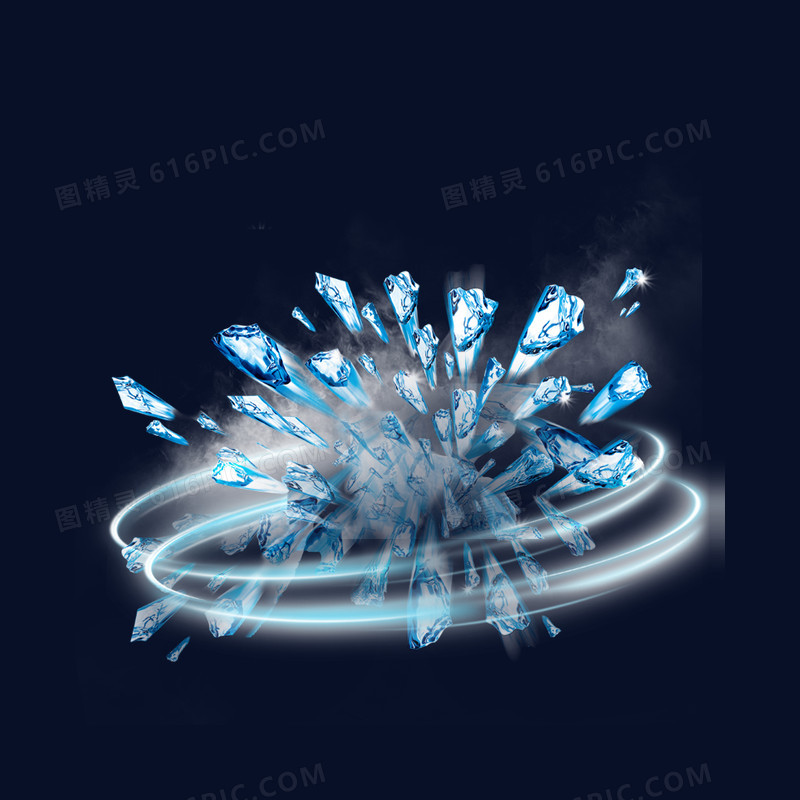 爆炸冰块
