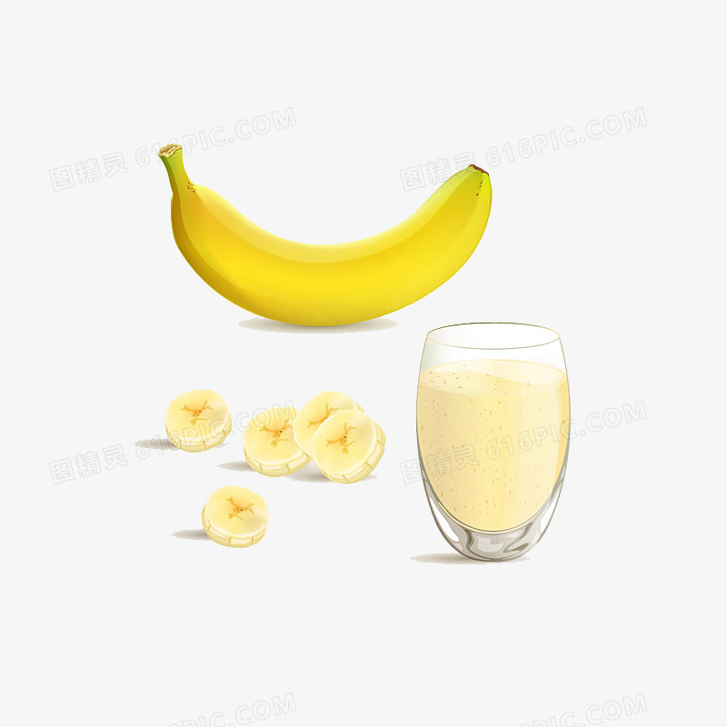 香蕉与香蕉汁