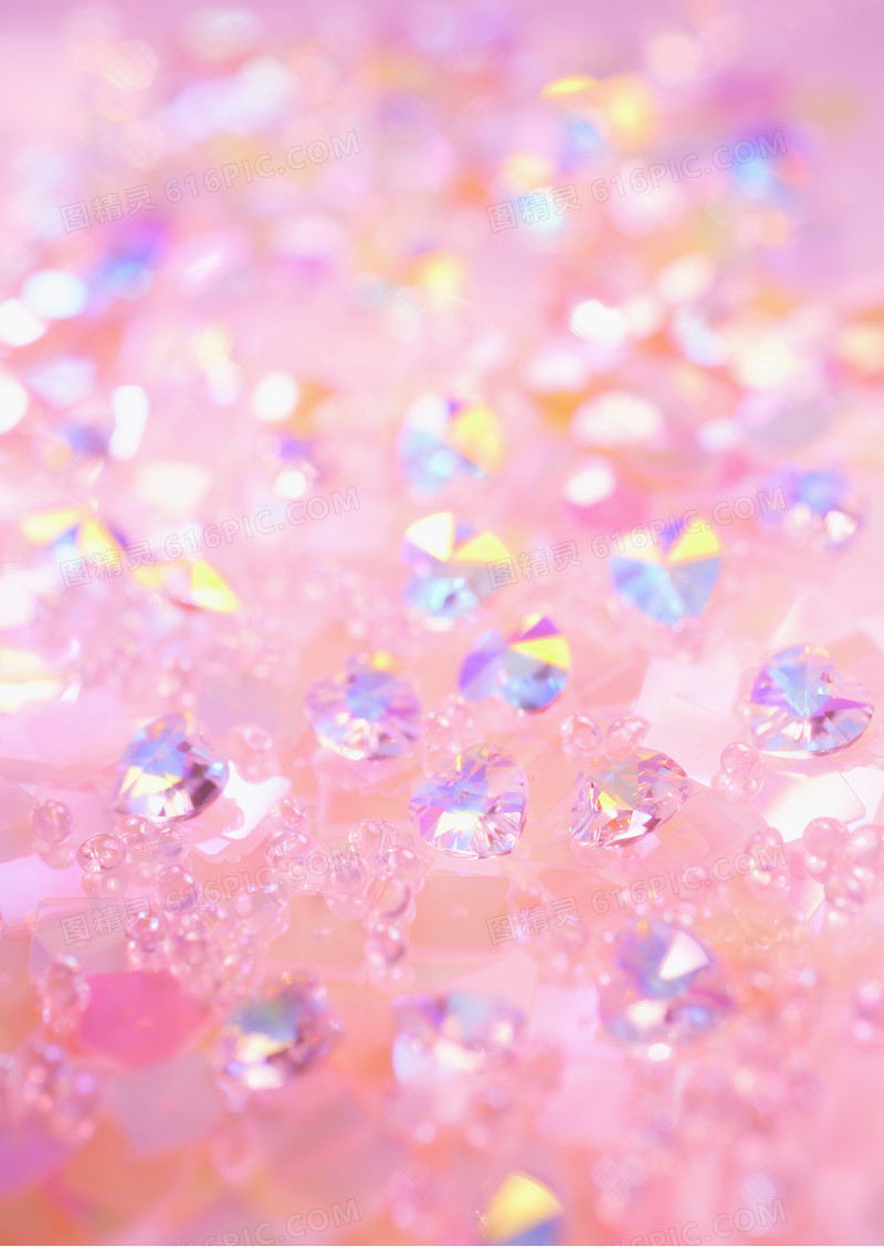 粉色梦幻钻石壁纸