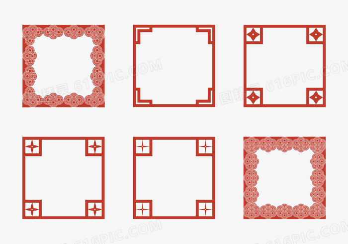 日本边境矢量插图边框