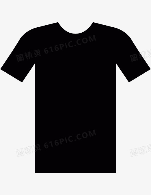 Black Tshirt 图标