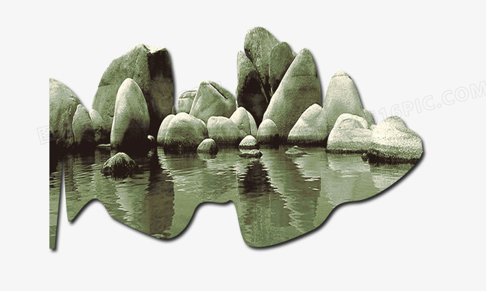 水墨山水画