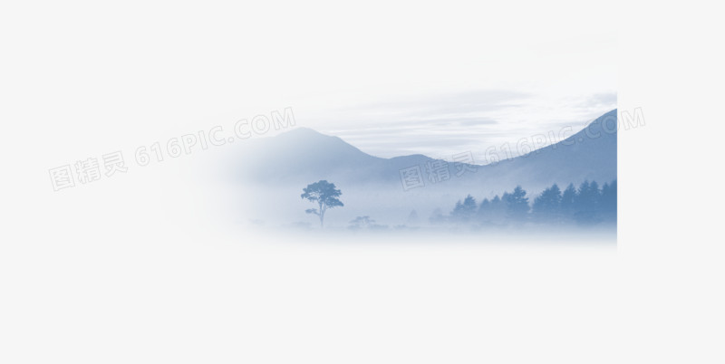 中国风山水风景