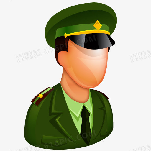 军官图标