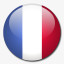 法国人南部和南极土地国旗国圆形