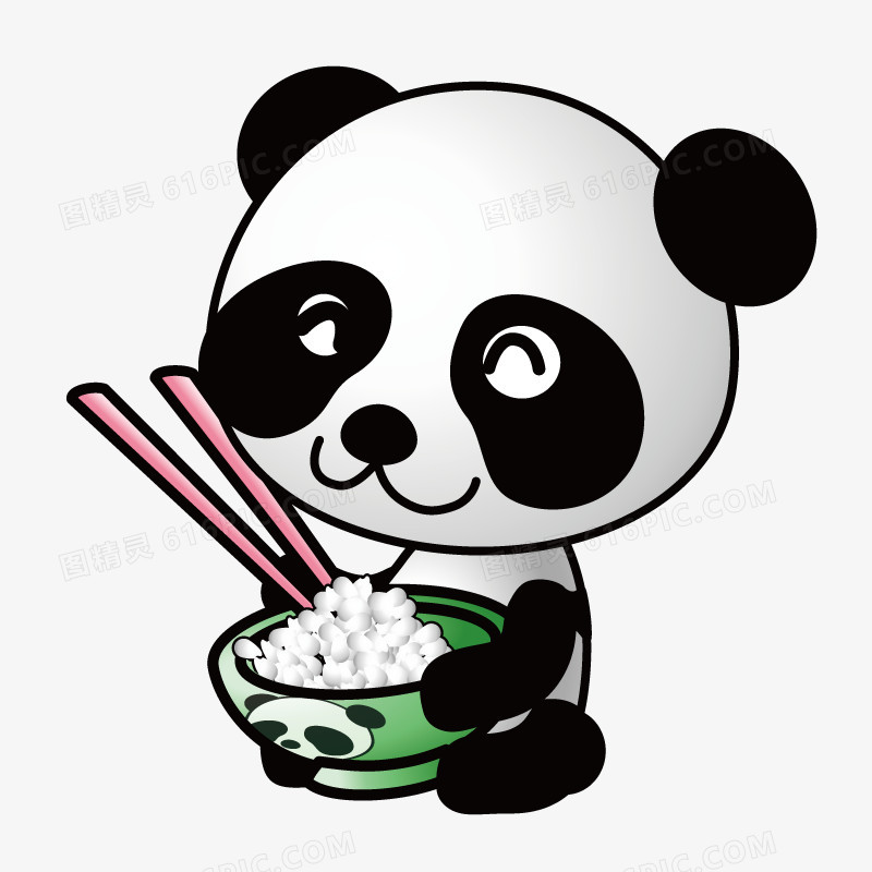 熊猫吃饭