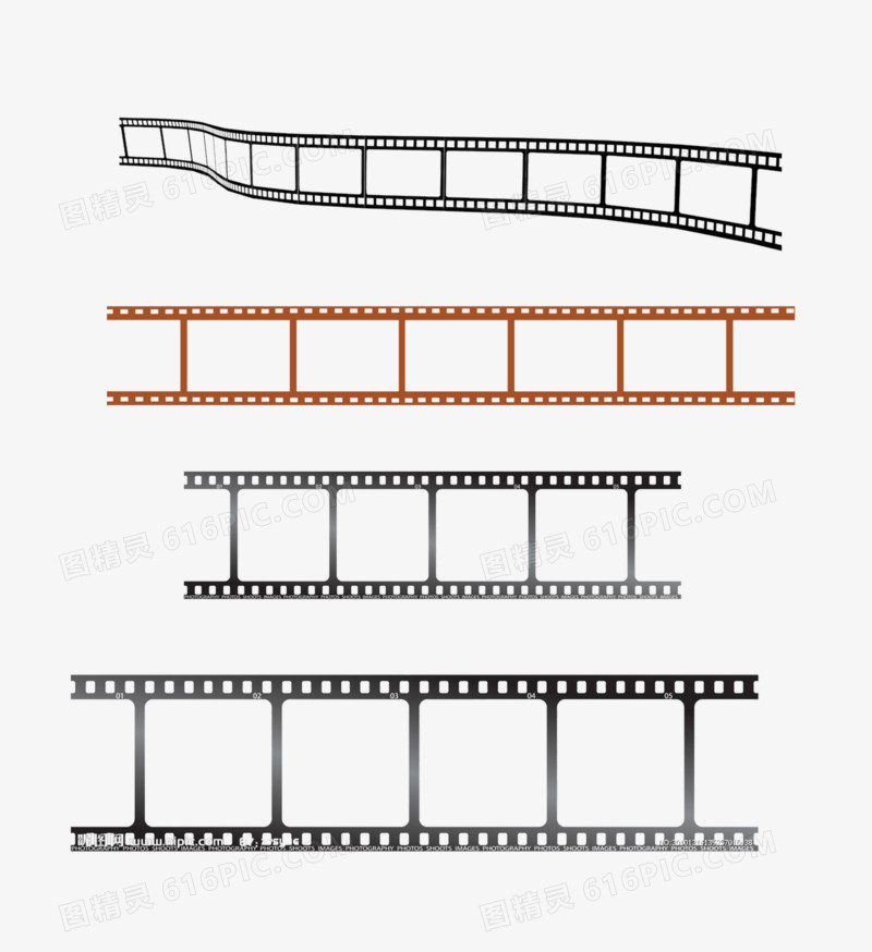 胶卷图案素材
