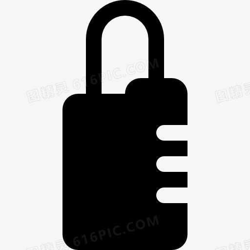 挂锁锁的标志与防伪码体系图标